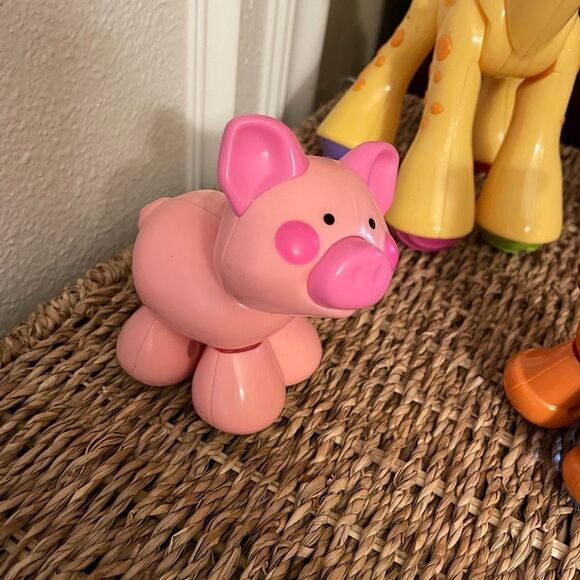 Fisher Price Animal Clickers Moveable Sensory Toys set of 5 - Picture 3 of 14